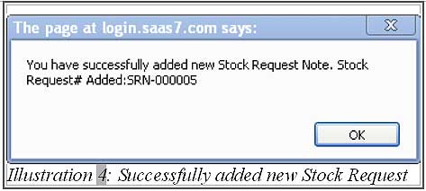 BMO inventory create new stock request 4