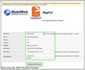 bmo inventory module payment