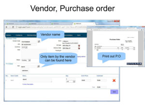 vendor purchase order